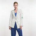 Slim Fit One Button Long Sleeve Suit