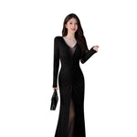 The Deep V Midi: Daring Pleats, Bold Style