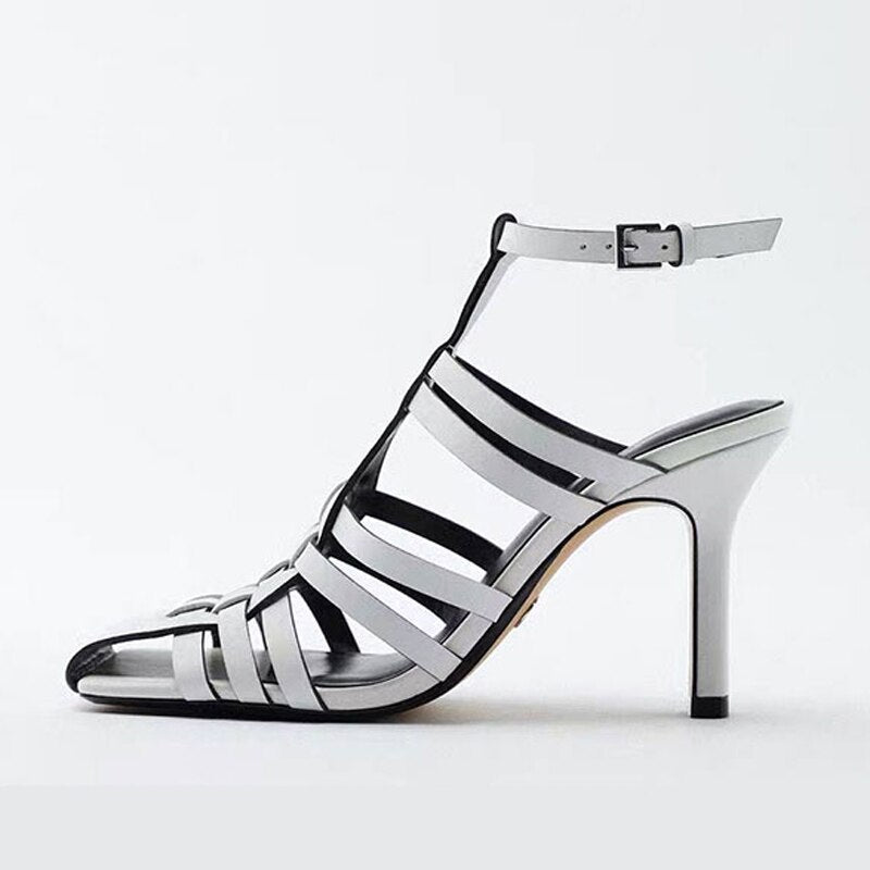 Fearless Ankle Strap Sandals - runwayfashionista.com