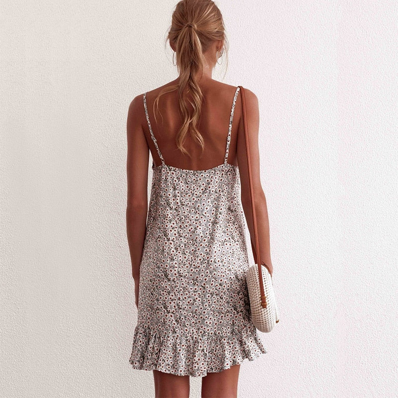 Floral Print Summer Dress