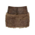 Low-Waist Mini Skirt Style