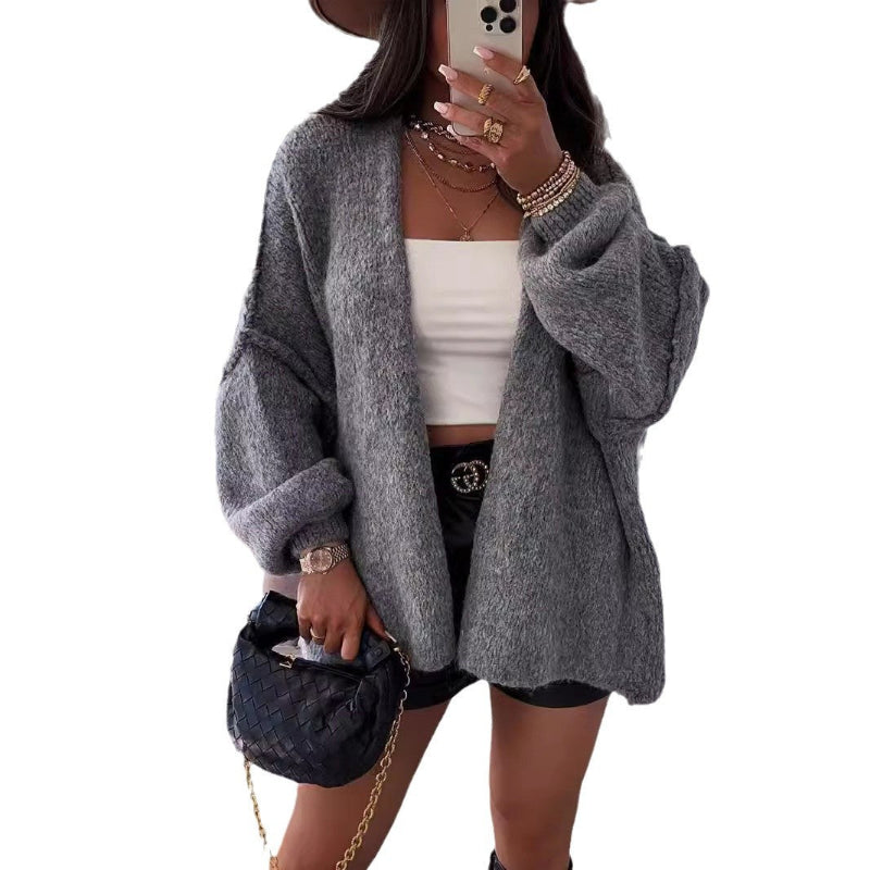 The Must-Have V-Neck Knitted Jacket