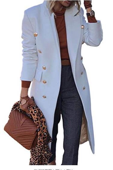 Multi Button Woollen Jacket - runwayfashionista.com