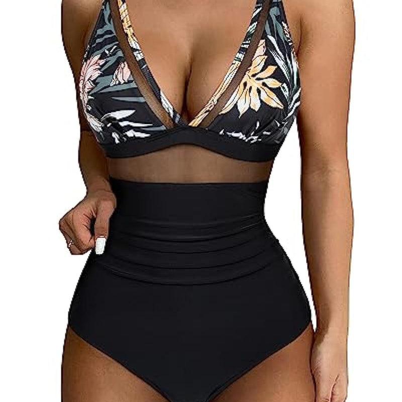 One piece hollow swimsuit