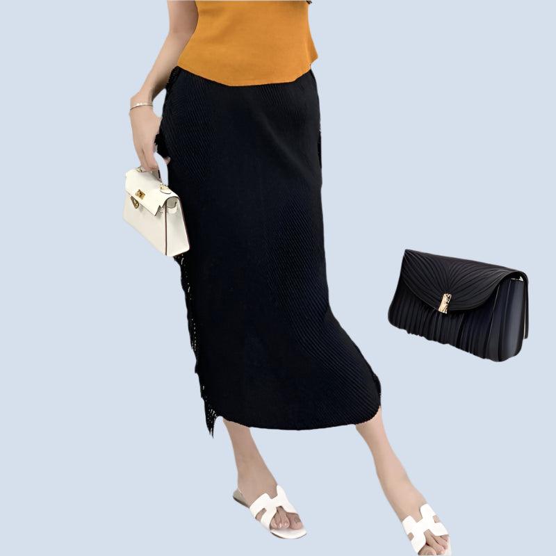 Tassel Knitted Half length Skirt