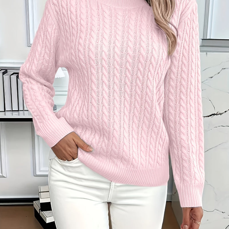 wist Round Neck Pullover Sweater