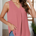 Loose Sleeveless Top - runwayfashionista.com