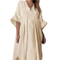 Long loose breathable dress