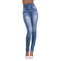 Skinny High Waist Jeans - runwayfashionista.com