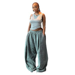 Retro Revival: The Ultimate Y2K Casual Wide-Leg Pants Guide! - blue