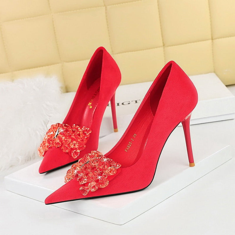 Daring Statement: Banquet High Heels