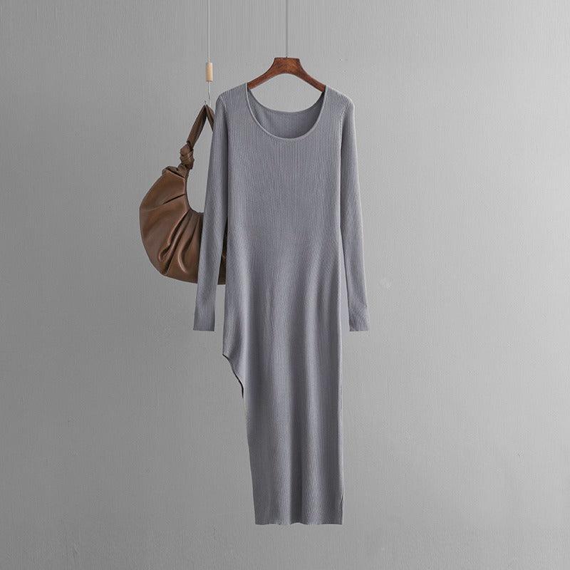Slim Filt Long Dress