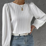 Professional long sleeve top - runwayfashionista.com