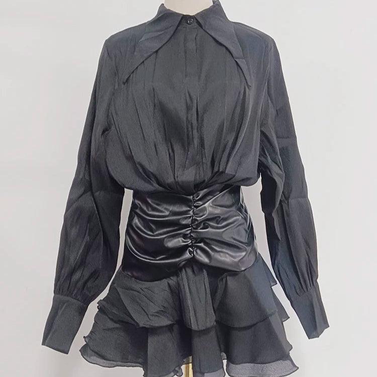 High Waist Elegant Mini Dress