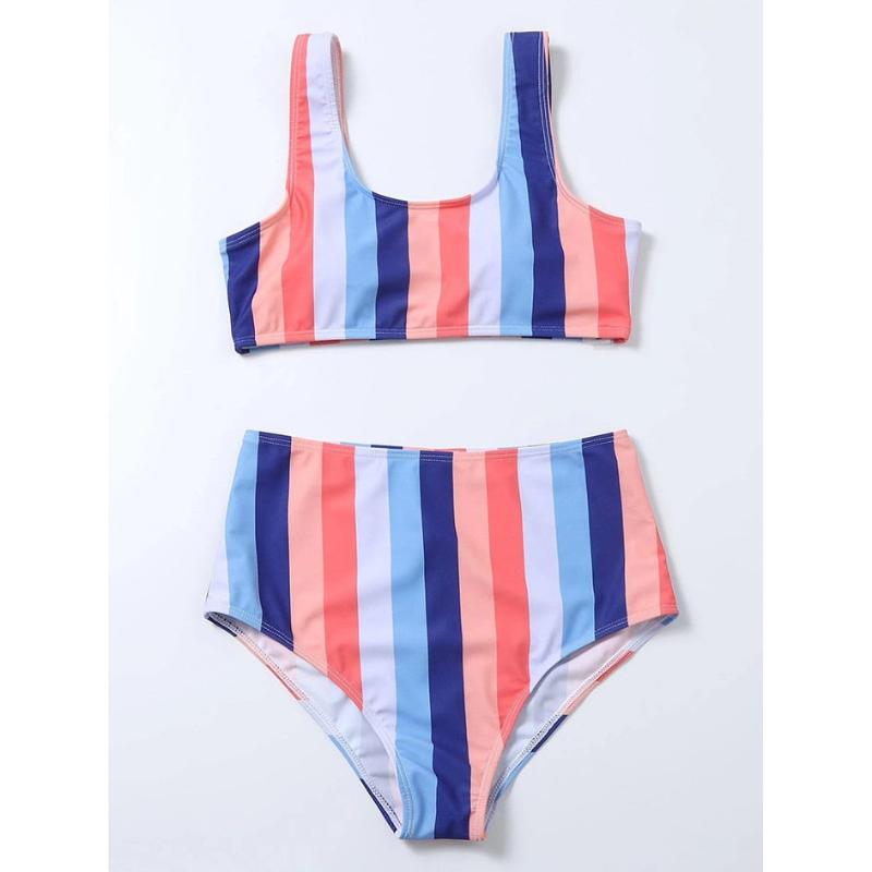 High Waist Push Up Bikini