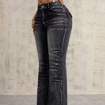 High Waist Bootcut Jeans