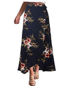 Bohemian Irregular Split Skirt