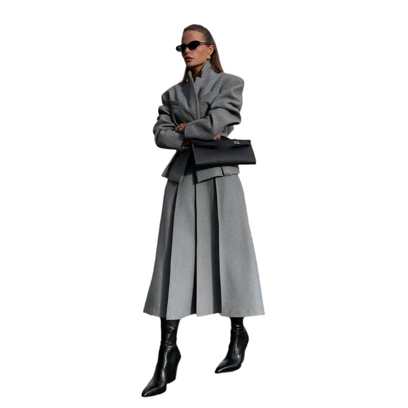 Chic Skirt Suit Combo