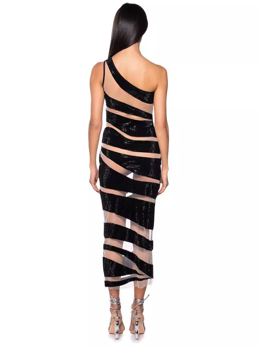 Tight Bandage Long Party Dress