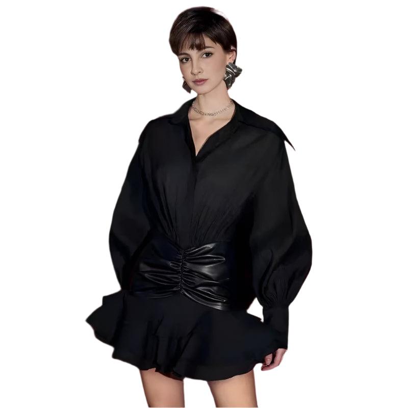 High Waist Elegant Mini Dress