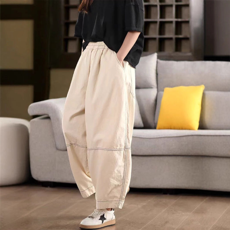 Vintage Slim Harem: The Rebel Silhouette