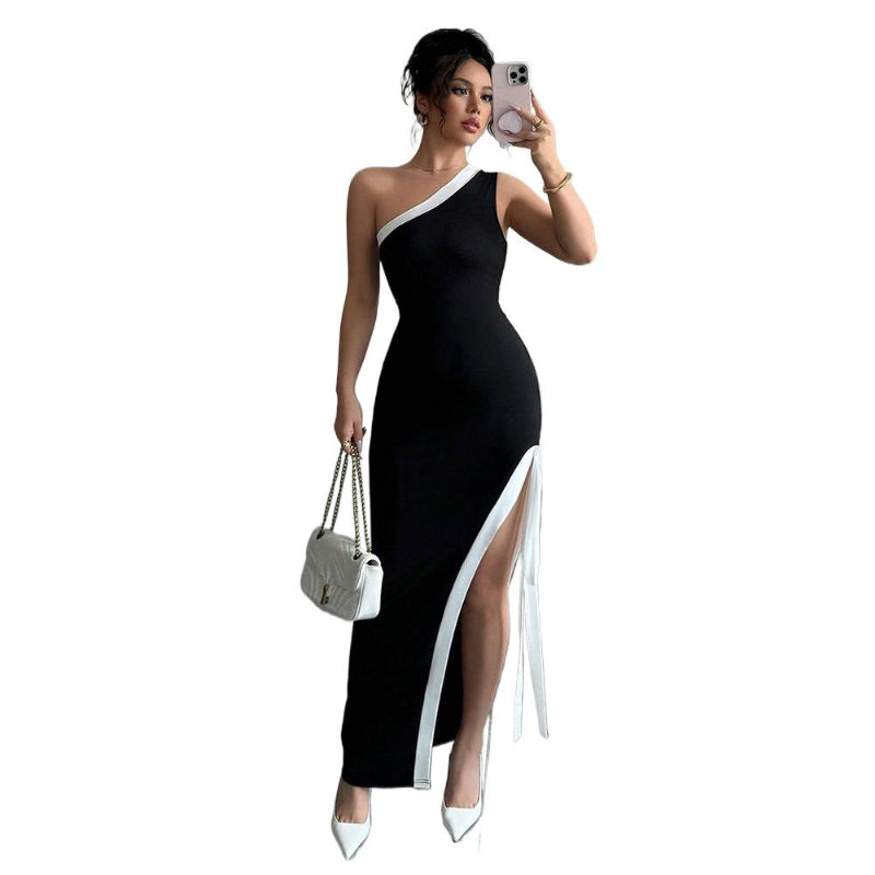 Stylish Slit Maxi - runwayfashionista.com