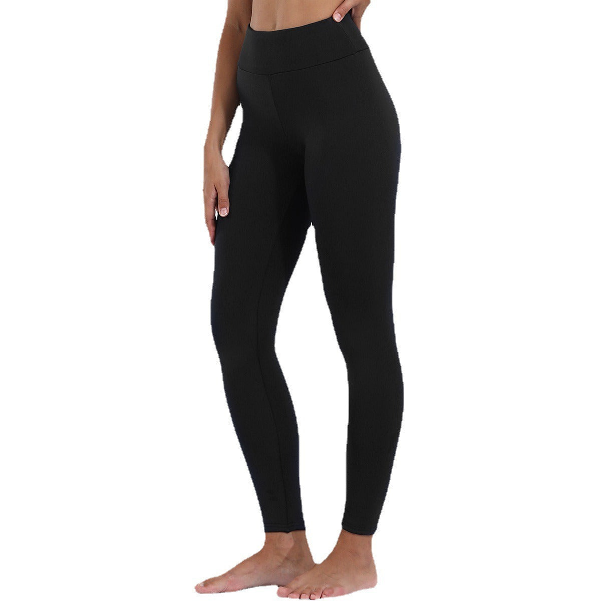 Large Size Plus Velvet Tight Thermal Pants - runwayfashionista.com