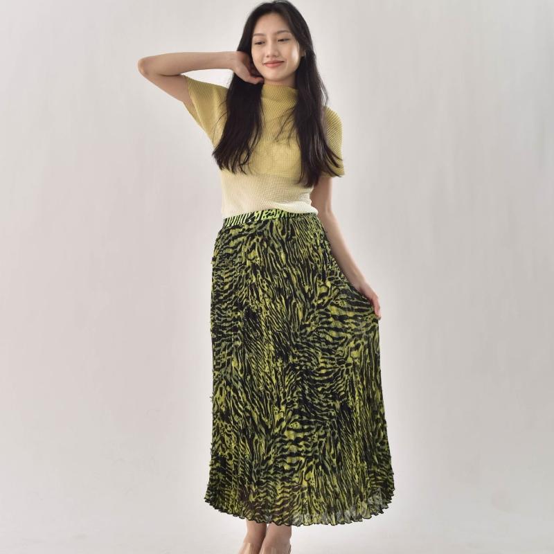 Double Layer Waist High Skirt