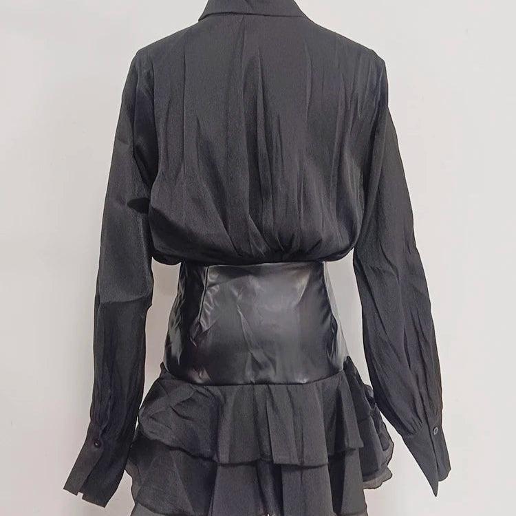 High Waist Elegant Mini Dress