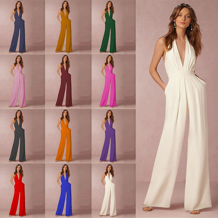 Banquet dress jumpsuit - runwayfashionista.com