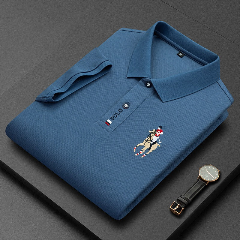 Short sleeved POLO shirt - runwayfashionista.com