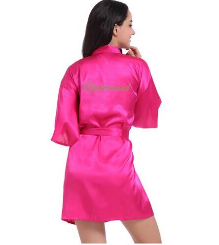 Party Robe Short Satin - runwayfashionista.com