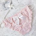 Ice Silk Low Waist Panties - runwayfashionista.com