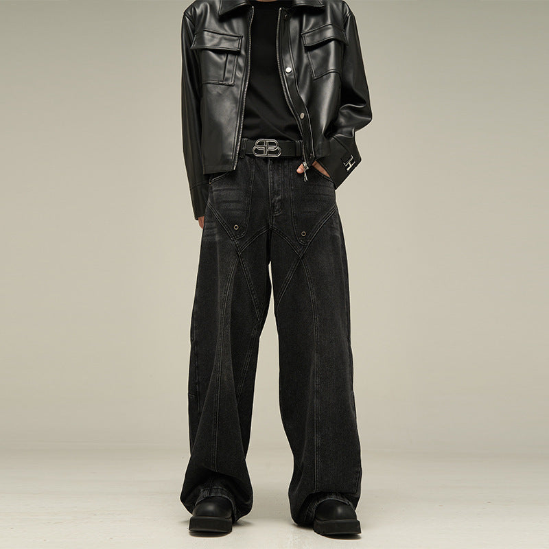 Niche Loose-fit Jeans, With A Minimalist And Cool Aesthetic