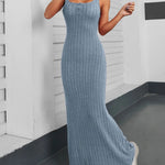Ribbed Maxi Tank Dress
