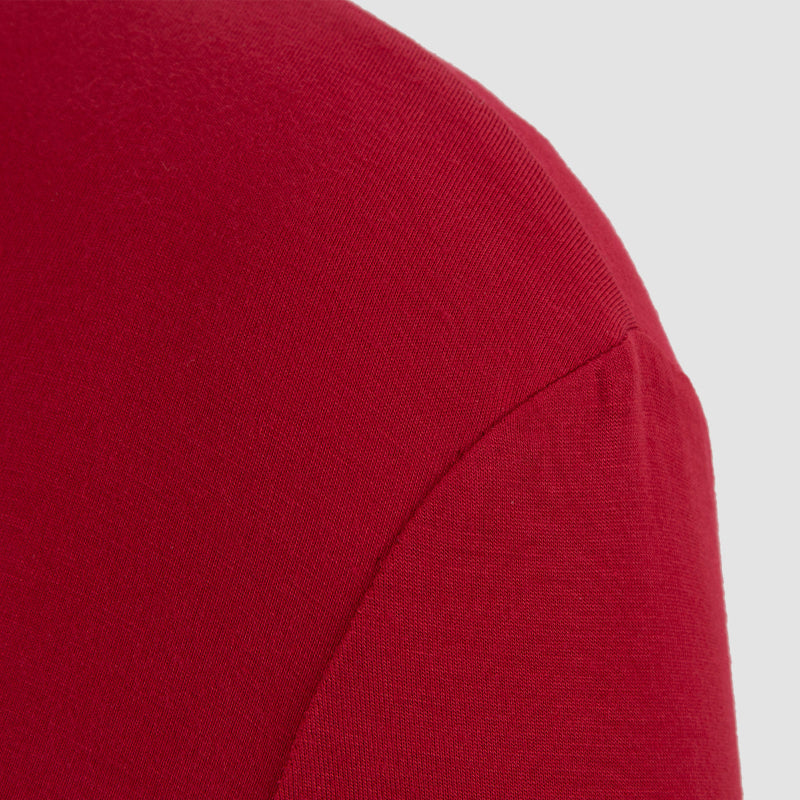 Burgundy Red Cutout Long-sleeved Bodycon Maxi Dress