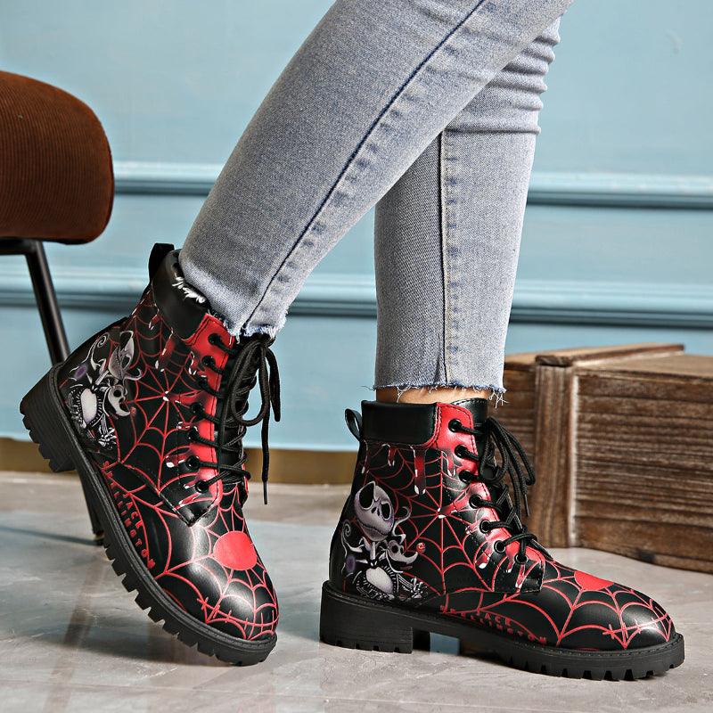 Round Toe Thick Heeled Boots