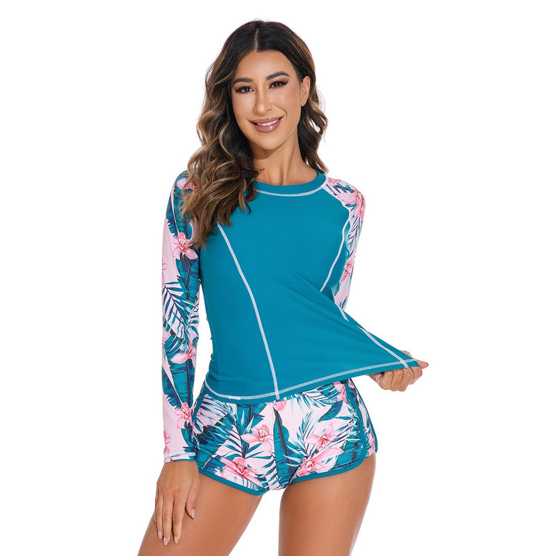 Long Sleeved Swimsuit - runwayfashionista.com