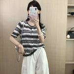 Casual Striped Knit Top - Style & Comfort Combined