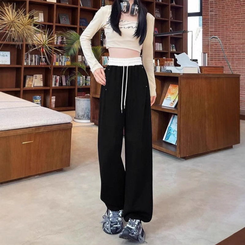 Wide-Leg Scissors Pants
