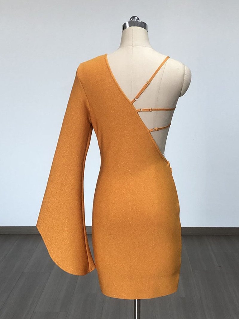 Long Sleeved Spicy Bandage Dress