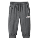 Loose 7/4 Middle Casual High-Waist Shorts