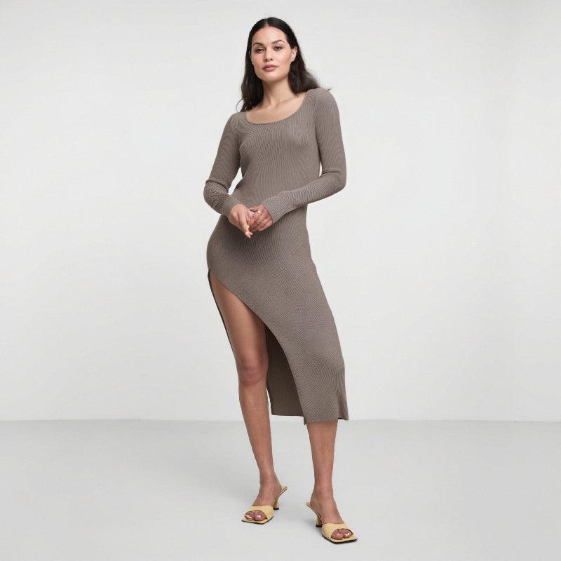 Slim Filt Long Dress