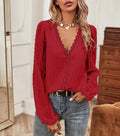 Long Sleeved Chiffon Shirt - runwayfashionista.com