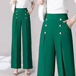 Chic High-Waisted Wide-Leg Pants