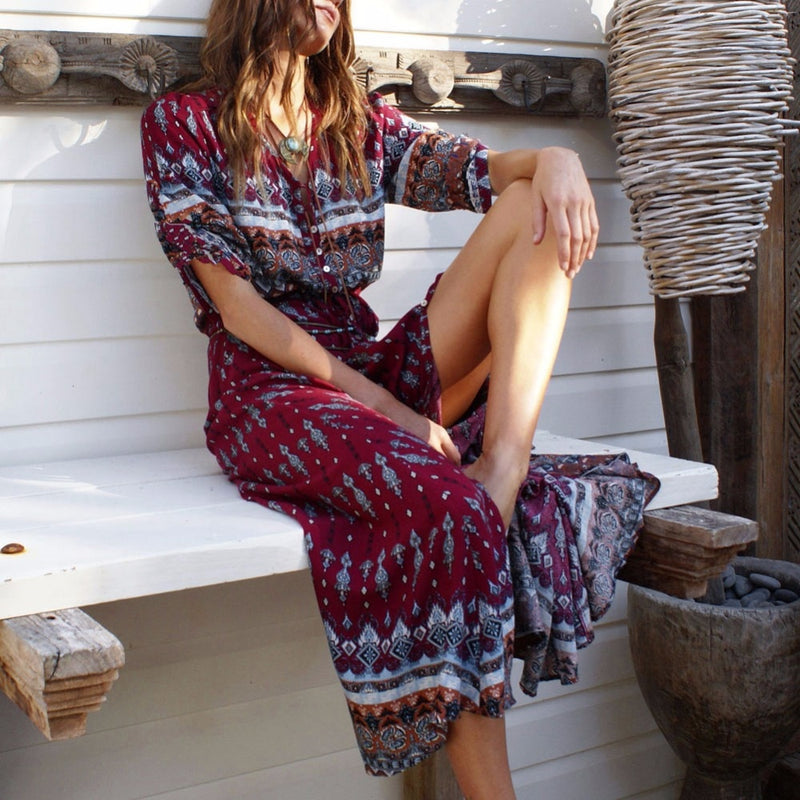 Bohemian Maxi Dress