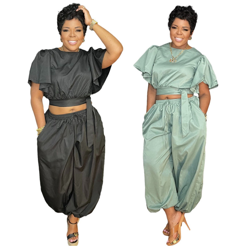 Trendsetters Strap two Piece Set