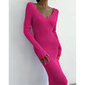 Elegant Pleated A-line Midi Dresses