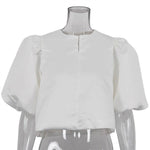 Satin Short Shirt