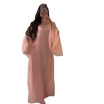 Style Spotlight: The Elegant Stand Collar Flare Sleeve Maxi